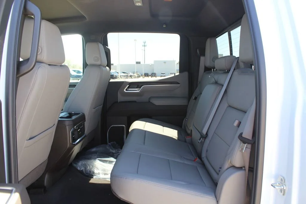 New 2026 Glacier White Tricoat GMC SLT image 9