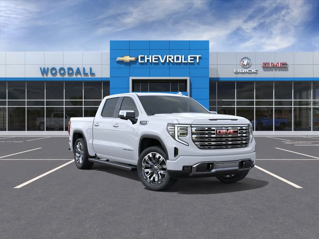 New 2026 Glacier White Tricoat GMC Denali image 1