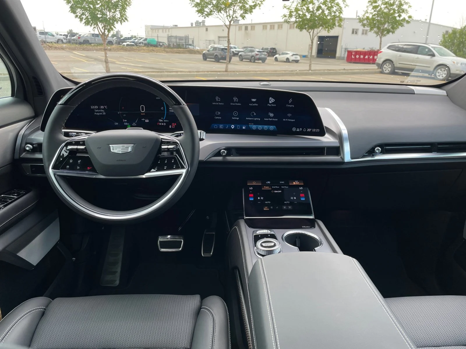 New 2027 Argent Silver Metallic Cadillac Sport AWD image 16