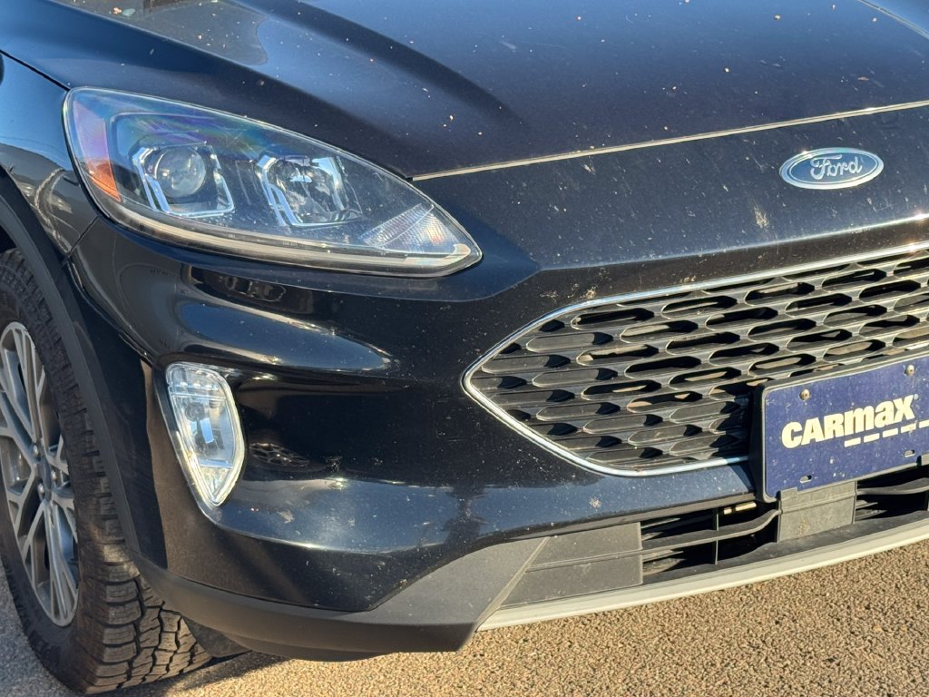 Used 2021 Blue Metallic Ford SEL image 4