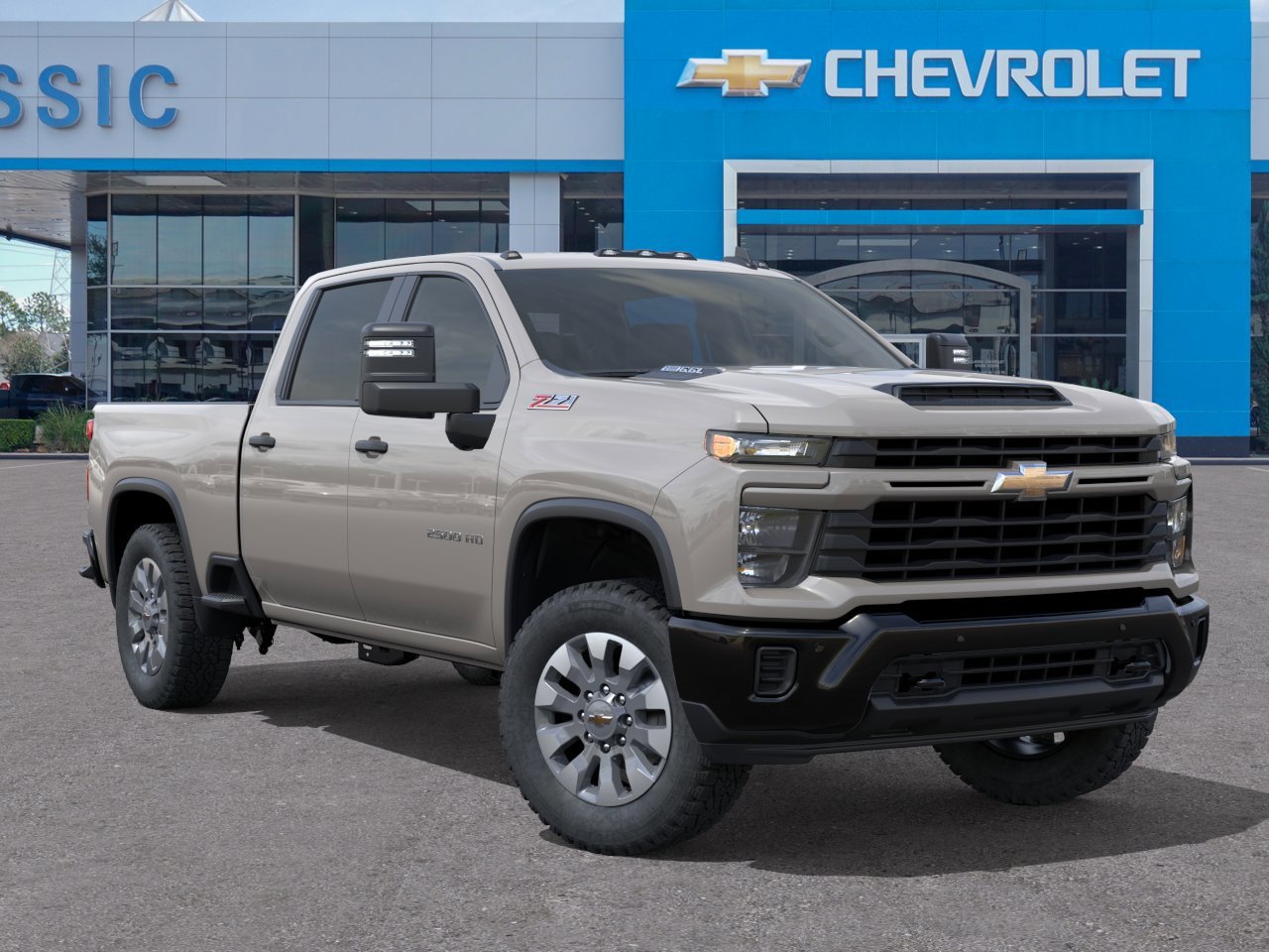 2026 Chevrolet Silverado 2500 HD Custom Tan at Classic Elite Chevrolet Sugar Land