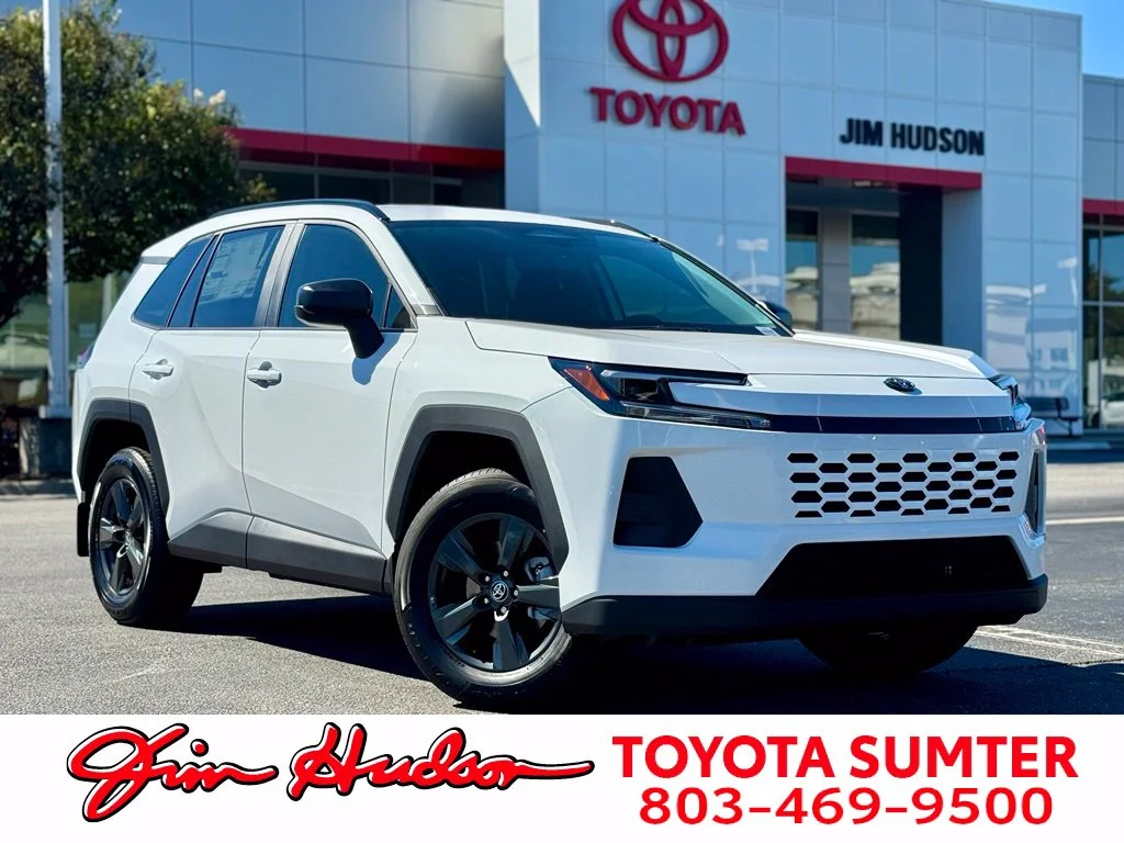 New 2026 White Toyota LE image 1