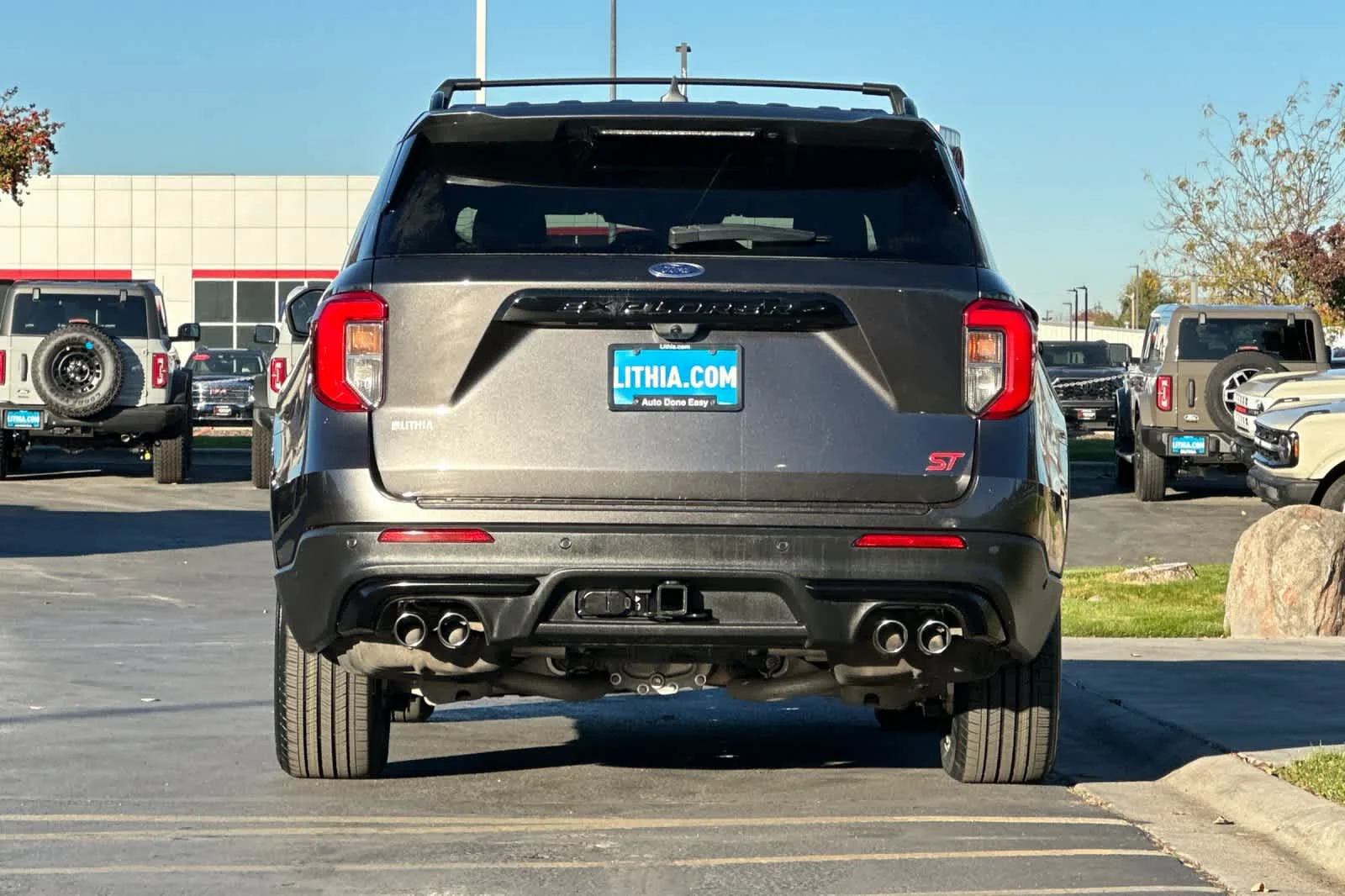Used 2020 Magnetic Metallic Ford ST image 7
