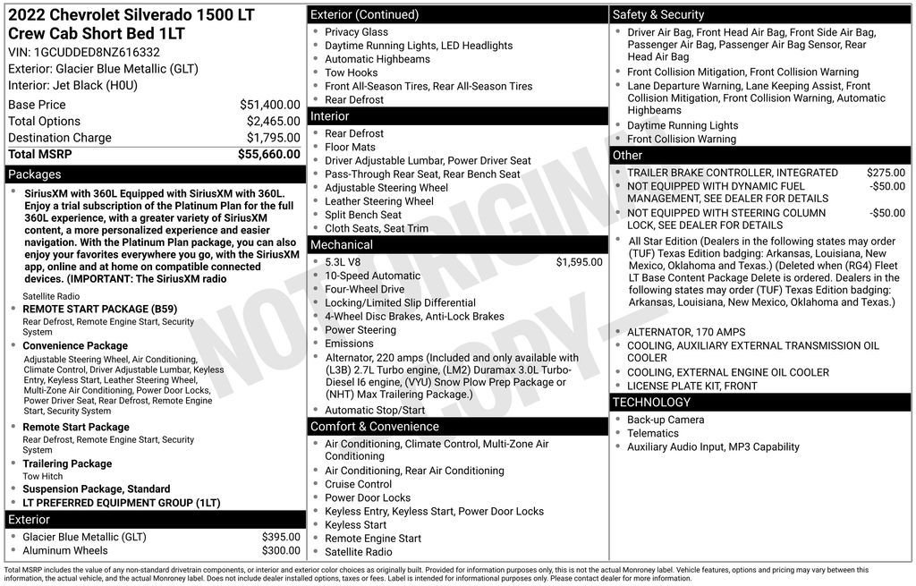 Used 2022 Blue Chevrolet LT image 31
