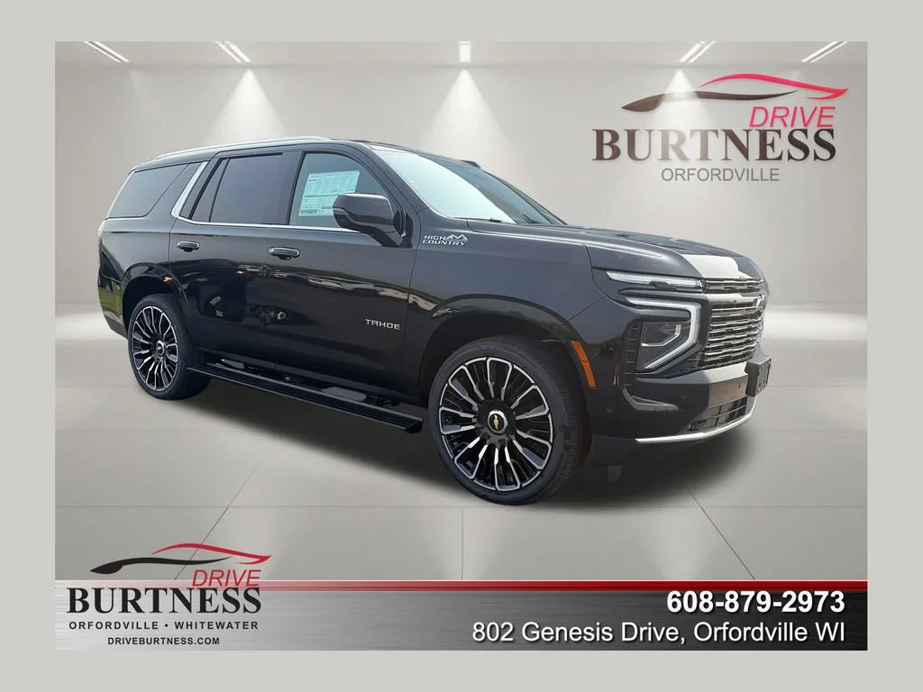 New 2026 Black Chevrolet High Country image 1