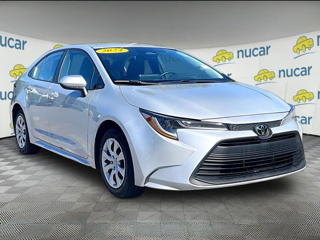 Used 2024 Silver Toyota LE image 1