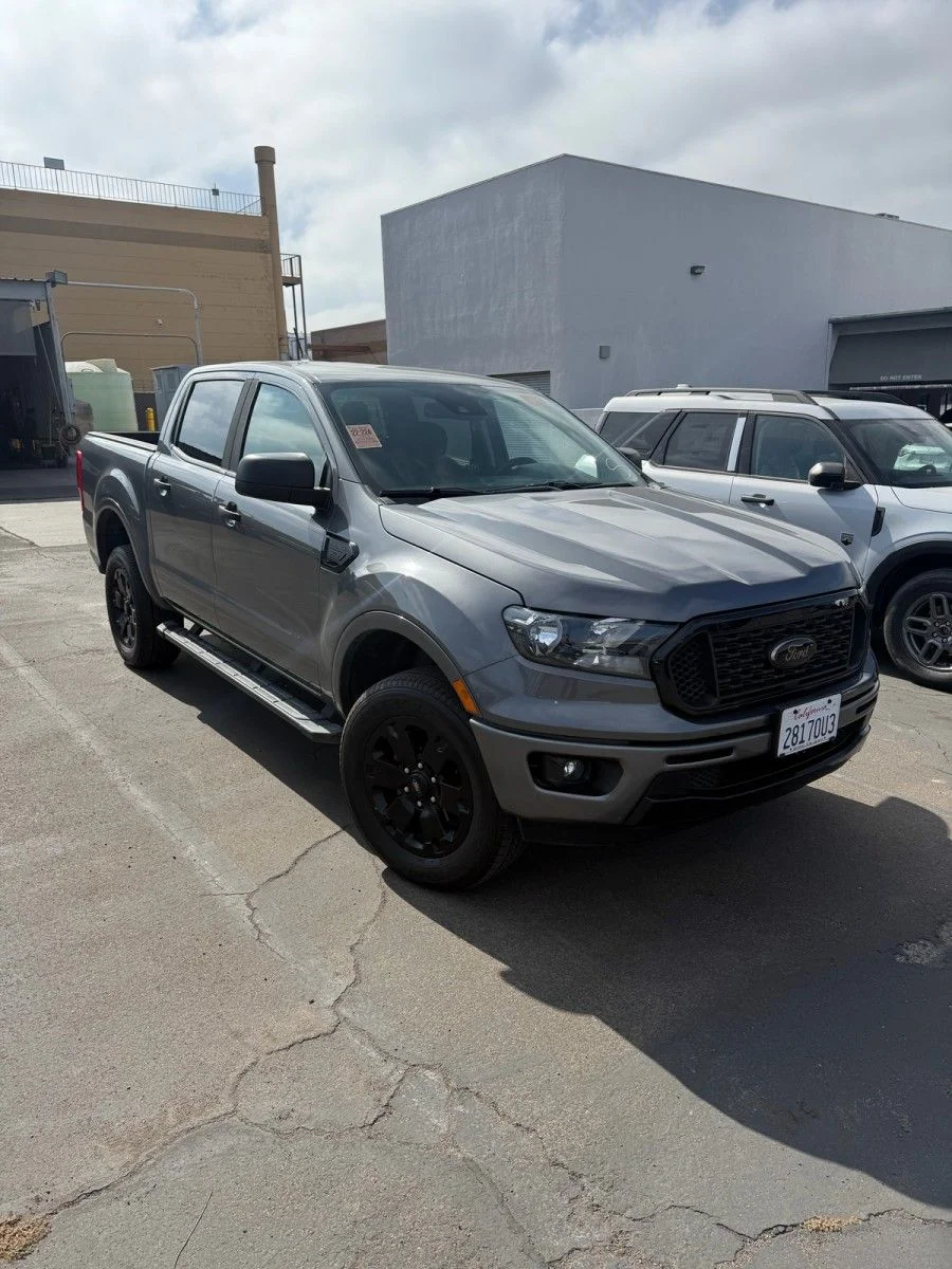 Used 2023 Carbonized Gray Metallic Ford XLT image 3