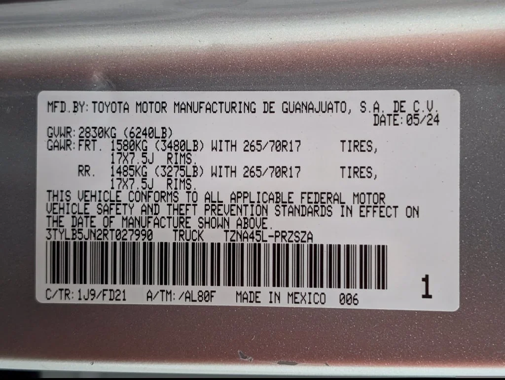 Certified Used 2024 Celestial Silver Metallic Toyota TRD Off-Road image 23