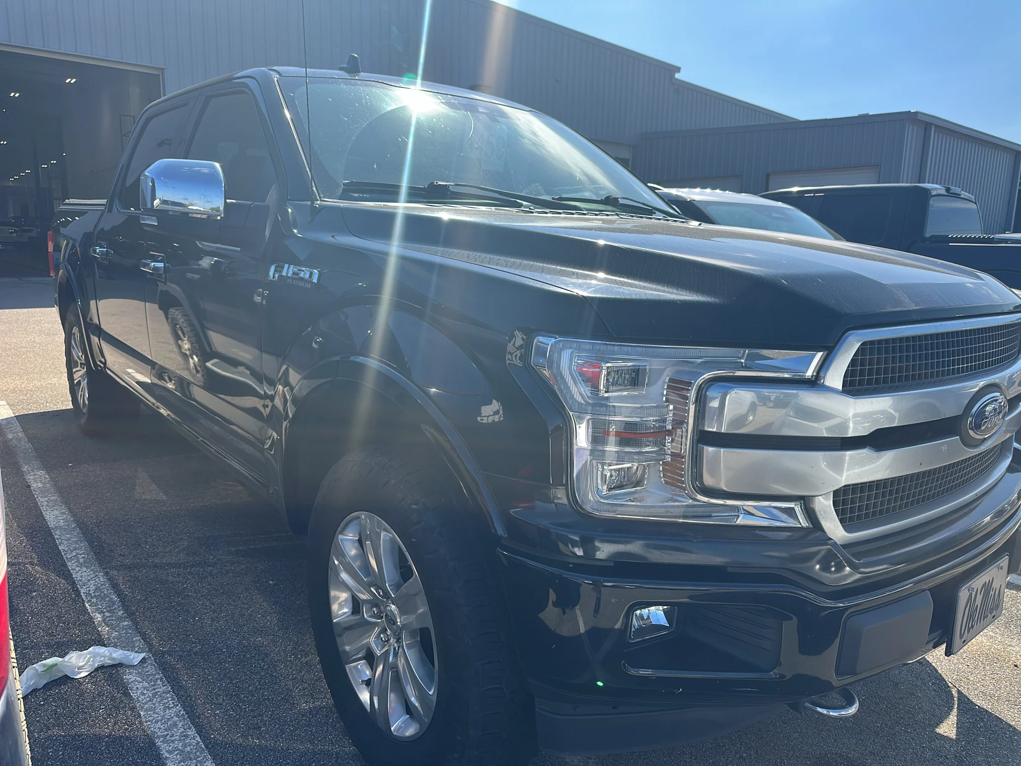 Used 2019 Agate Black Metallic Ford Platinum image 4