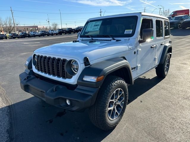New 2026 Bright White Clear-Coat Exterior Paint Jeep Sport S image 2