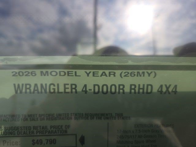 New 2026 Bright White Clearcoat Jeep Sport image 20