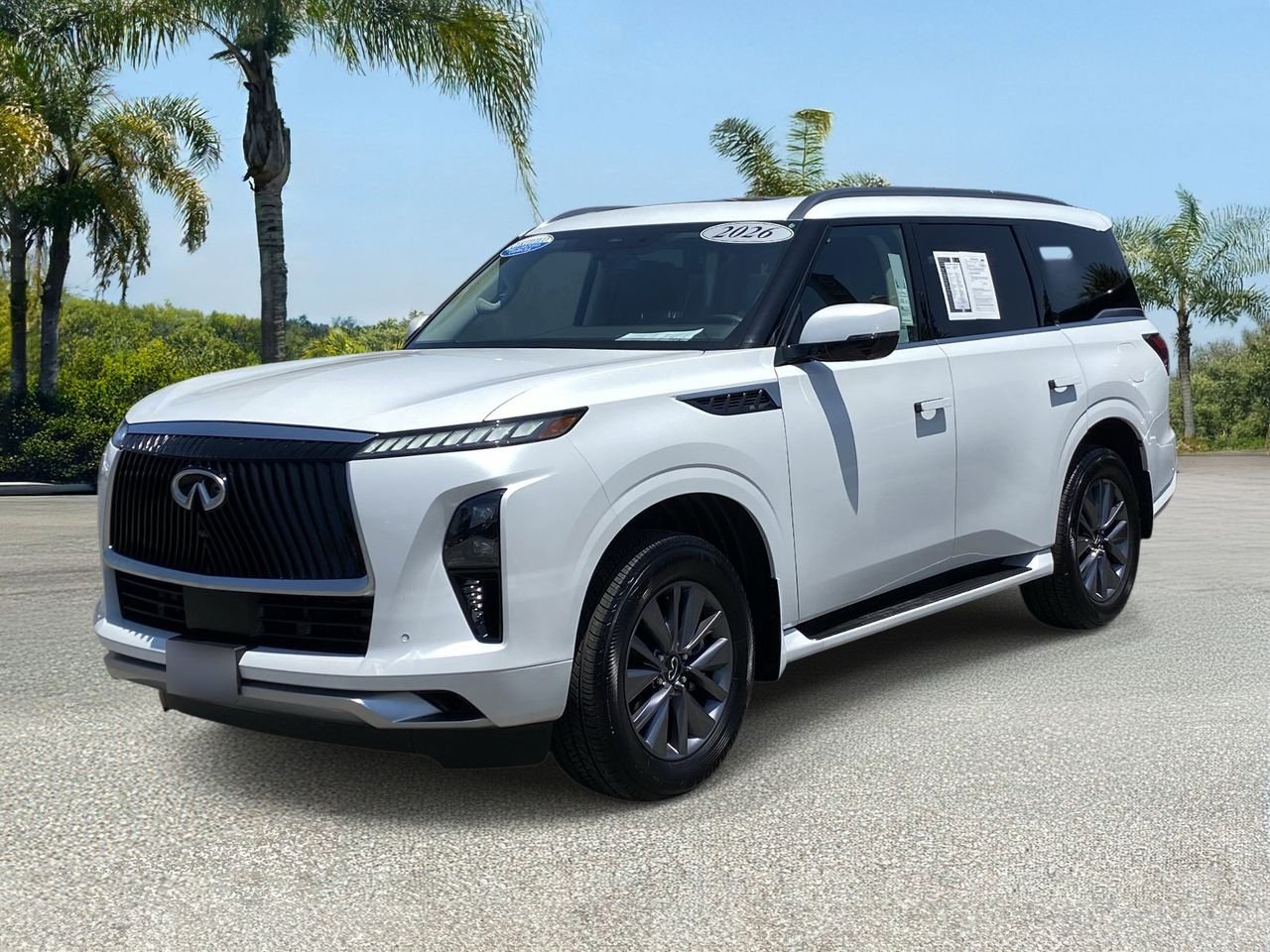 Certified Used 2026 Radiant White INFINITI PURE image 1