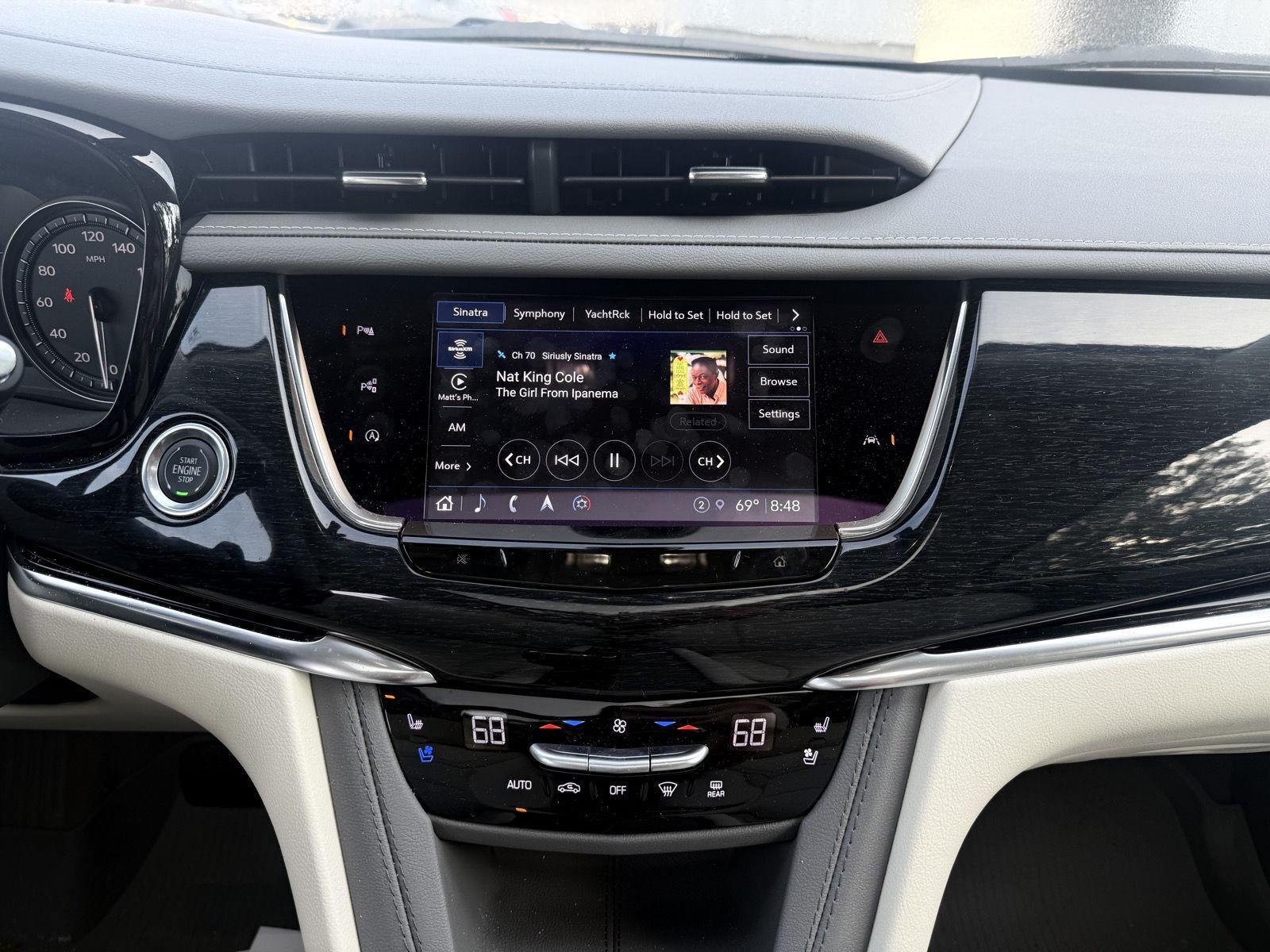 Used 2023 Crystal White Tricoat Cadillac AWD Premium Luxury image 12