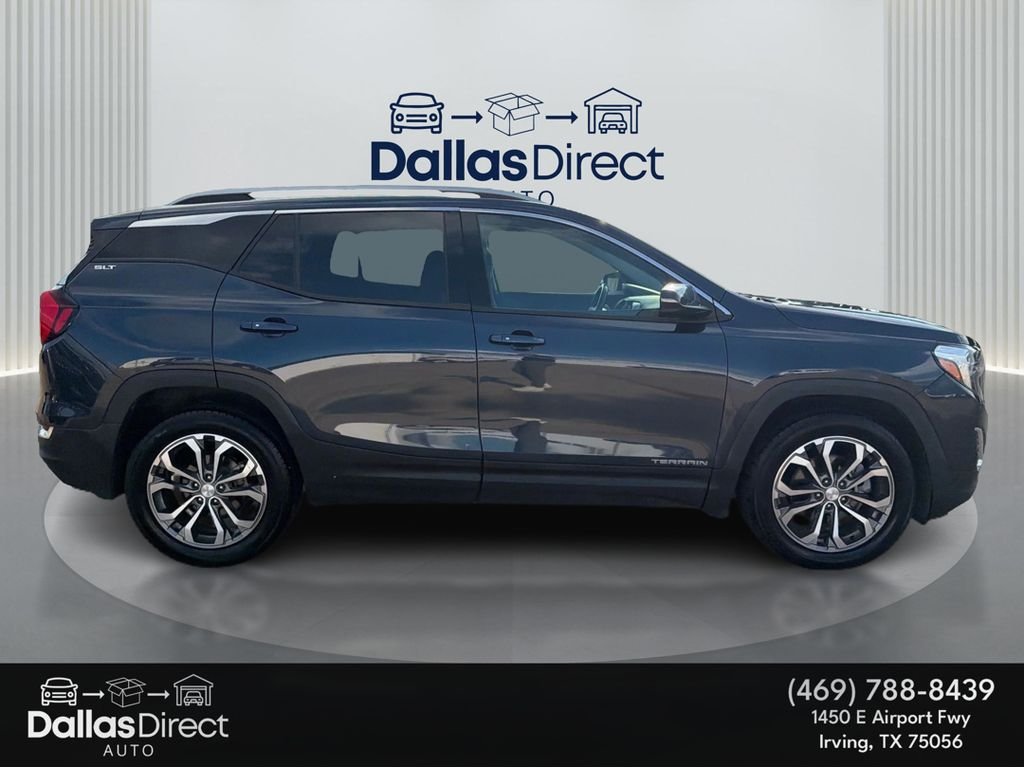 Used 2018 Blue Steel Metallic GMC SLT image 5