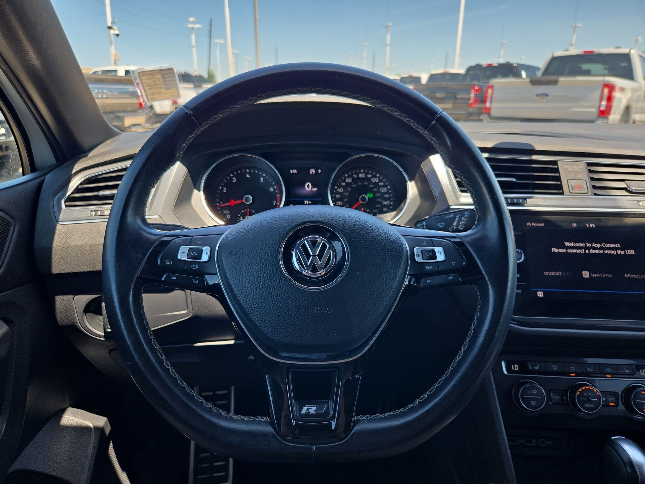Used 2020 Pure White Volkswagen 2.0T SE R-Line Black image 14