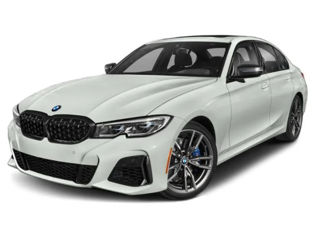 Used 2021 Alpine White BMW M340i xDrive image 1