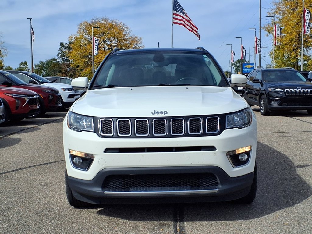 Used 2020 Jeep Compass Limited with VIN 3C4NJDCB7LT150234 for sale in Howell, MI