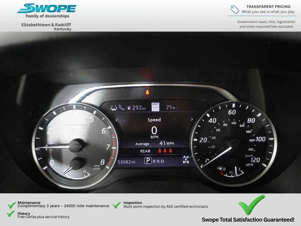 Used 2021 Red Alert Nissan SV image 22