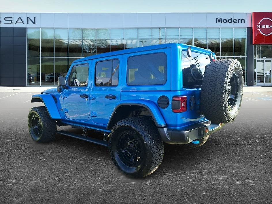 Used 2021 Hydro Blue Pearlcoat Jeep Unlimited Rubicon image 6