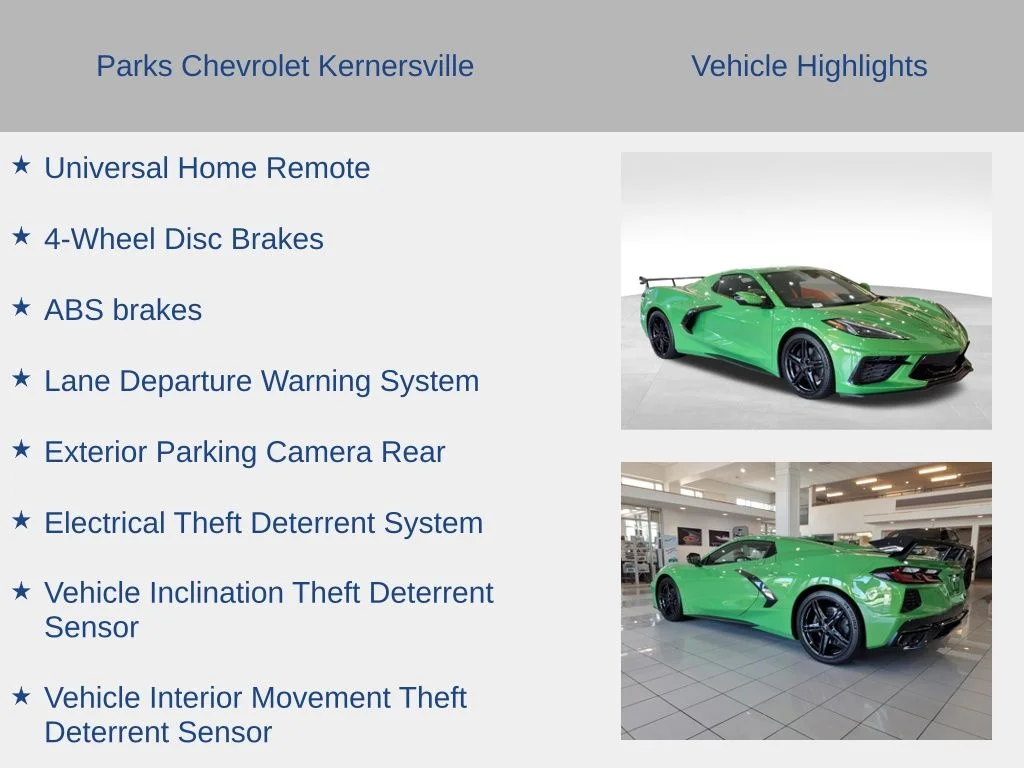 Used 2026 Green Chevrolet Stingray image 32