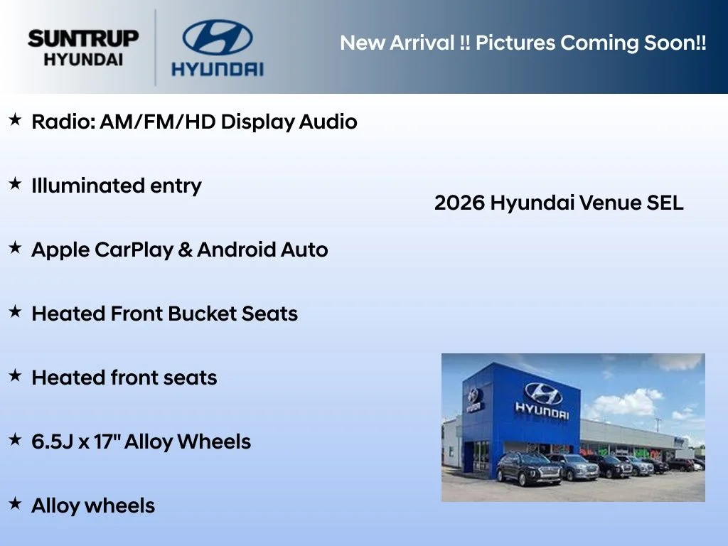 New 2026 Ecotronic Gray/Black Roof Hyundai SEL image 2