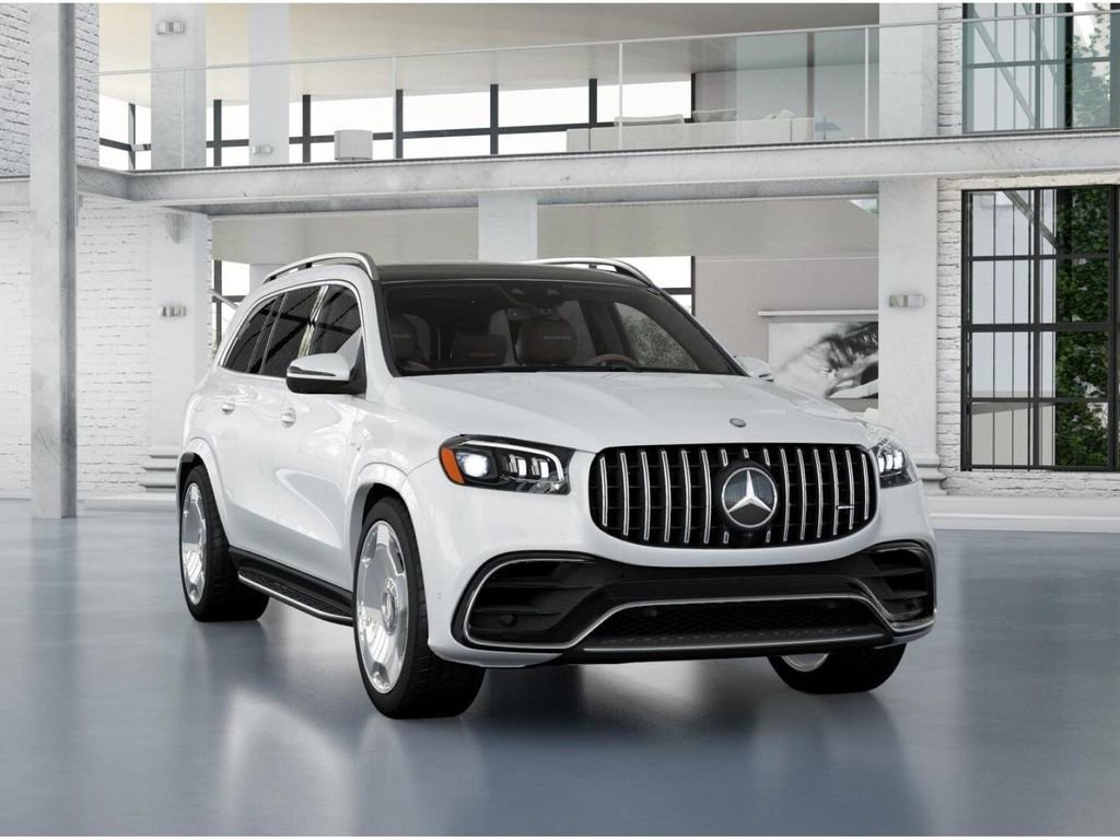 New 2026 MANUFAKTUR Moonlight White Metallic Mercedes-Benz AMG® GLS 63 4MATIC+ SUV image 51
