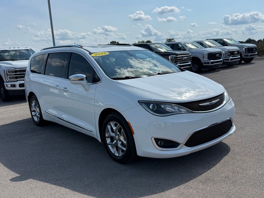 Used 2018 Chrysler Pacifica Limited with VIN 2C4RC1GG9JR289636 for sale in Shelbyville, TN