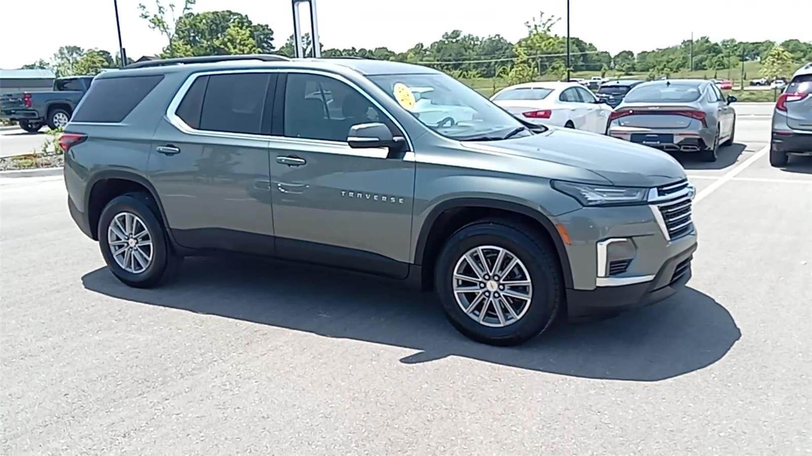 Certified 2023 Chevrolet Traverse 1LT with VIN 1GNERGKW6PJ221801 for sale in Kansas City