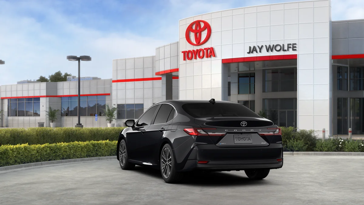 New 2026 Midnight Black Metallic Toyota XLE image 7
