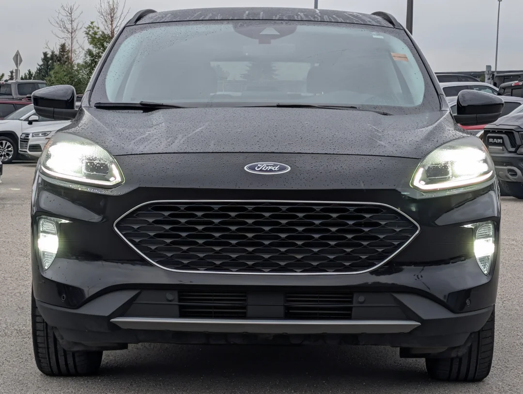 Certified Used 2022 Black Ford Titanium - - AWD - Handsfree Liftgate - Lane Keep - Fordpass Connect - Adaptive Cruise & More! image 3