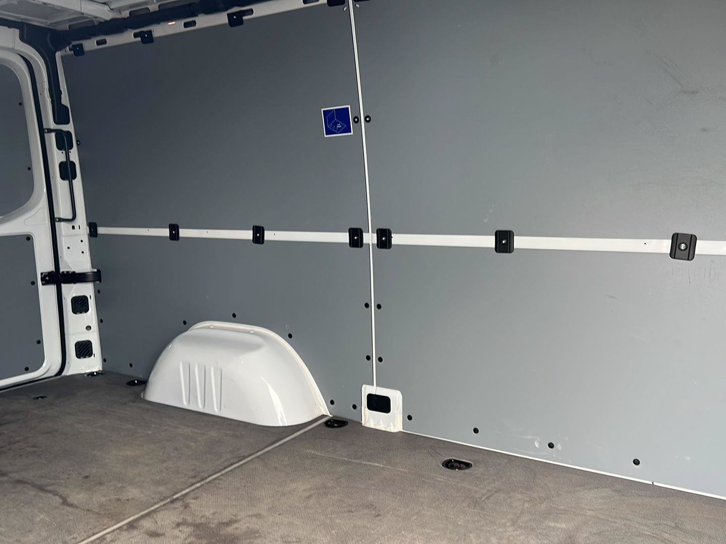 New 2025 Arctic+White Mercedes-Benz Cargo Van 144" Standard Roof 4cyl HO image 40