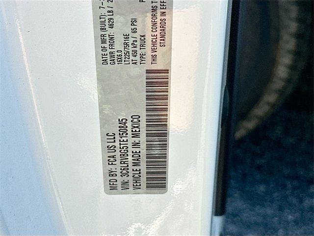 New 2026 Bright White Clear-Coat Exterior Paint RAM Base image 18