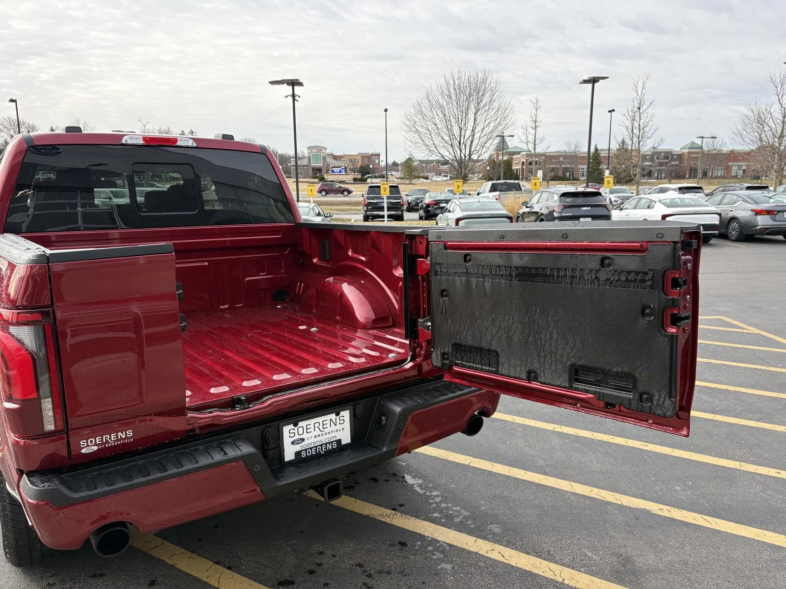 New 2026 Ruby Red Metallic Tinted Clearcoat Ford LARIAT image 8