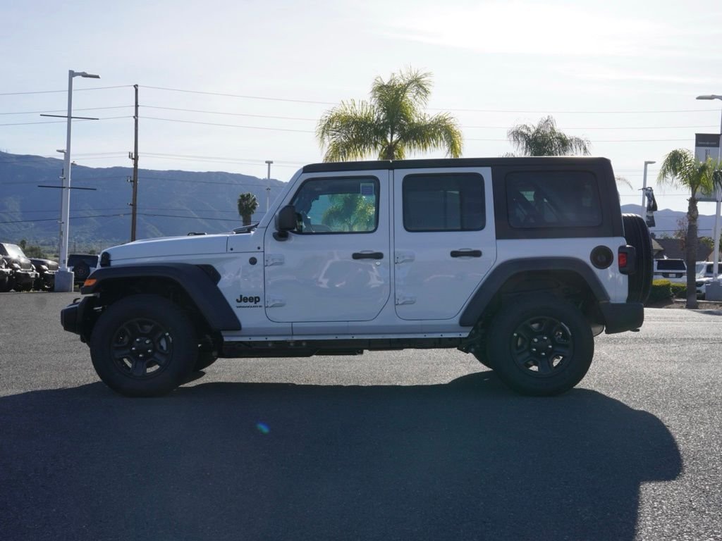 New 2026 Bright White Clear-Coat Exterior Paint Jeep Sport image 6