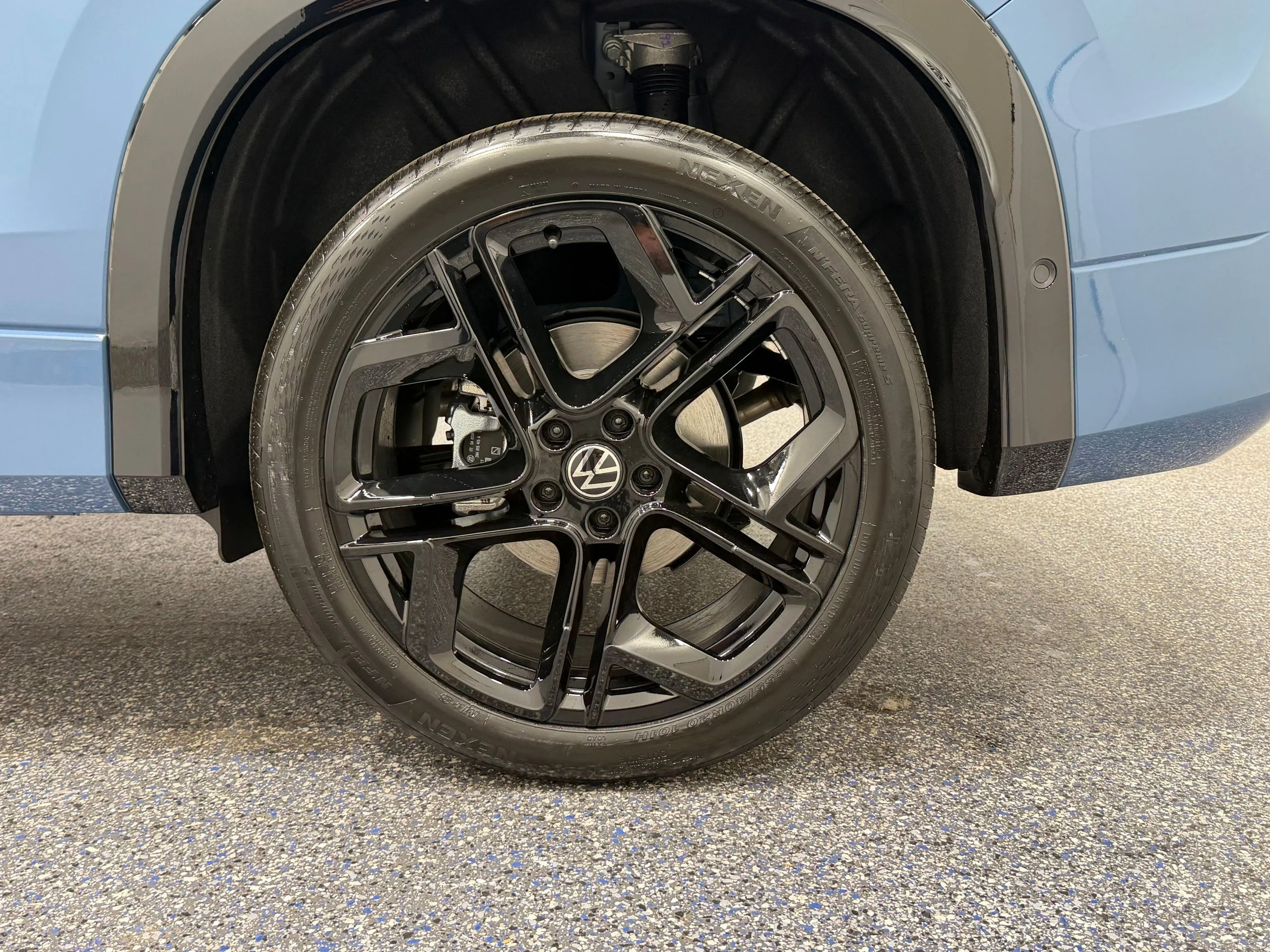 New 2026 Blue Volkswagen SE R-Line Black image 15