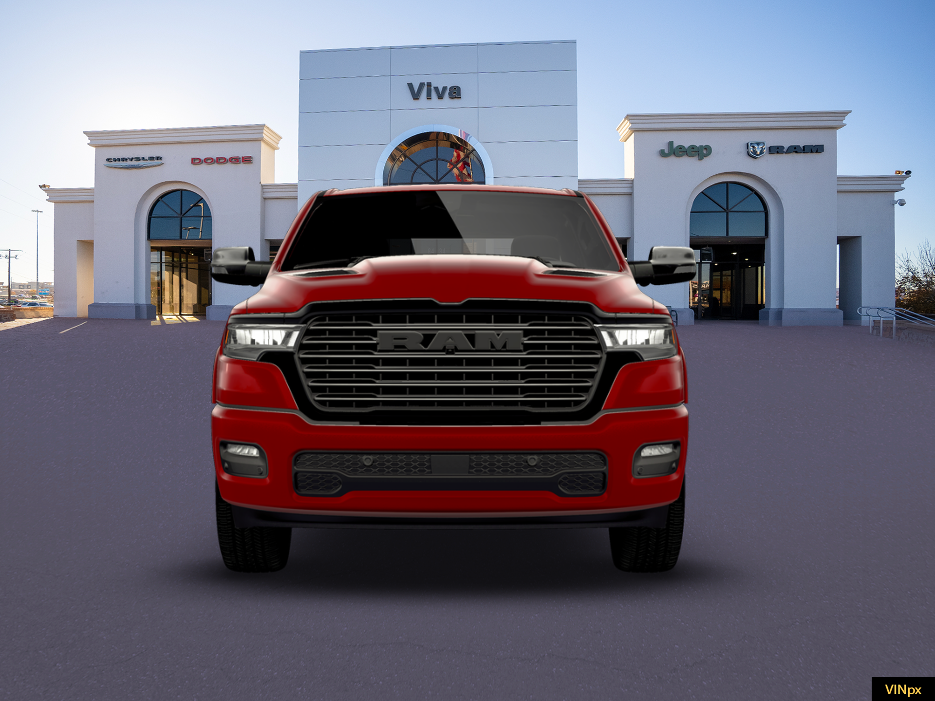New 2026 Molten Red Pearl-Coat Exterior Paint RAM LARAMIE image 24