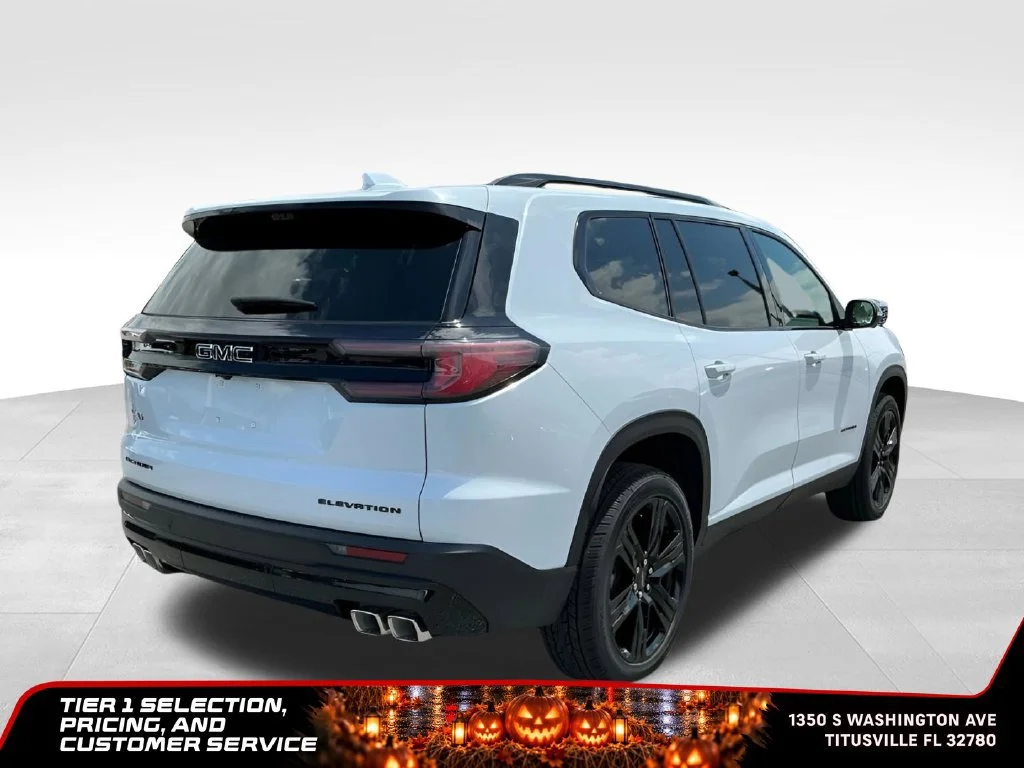 New 2026 Glacier White Tricoat GMC Elevation image 10