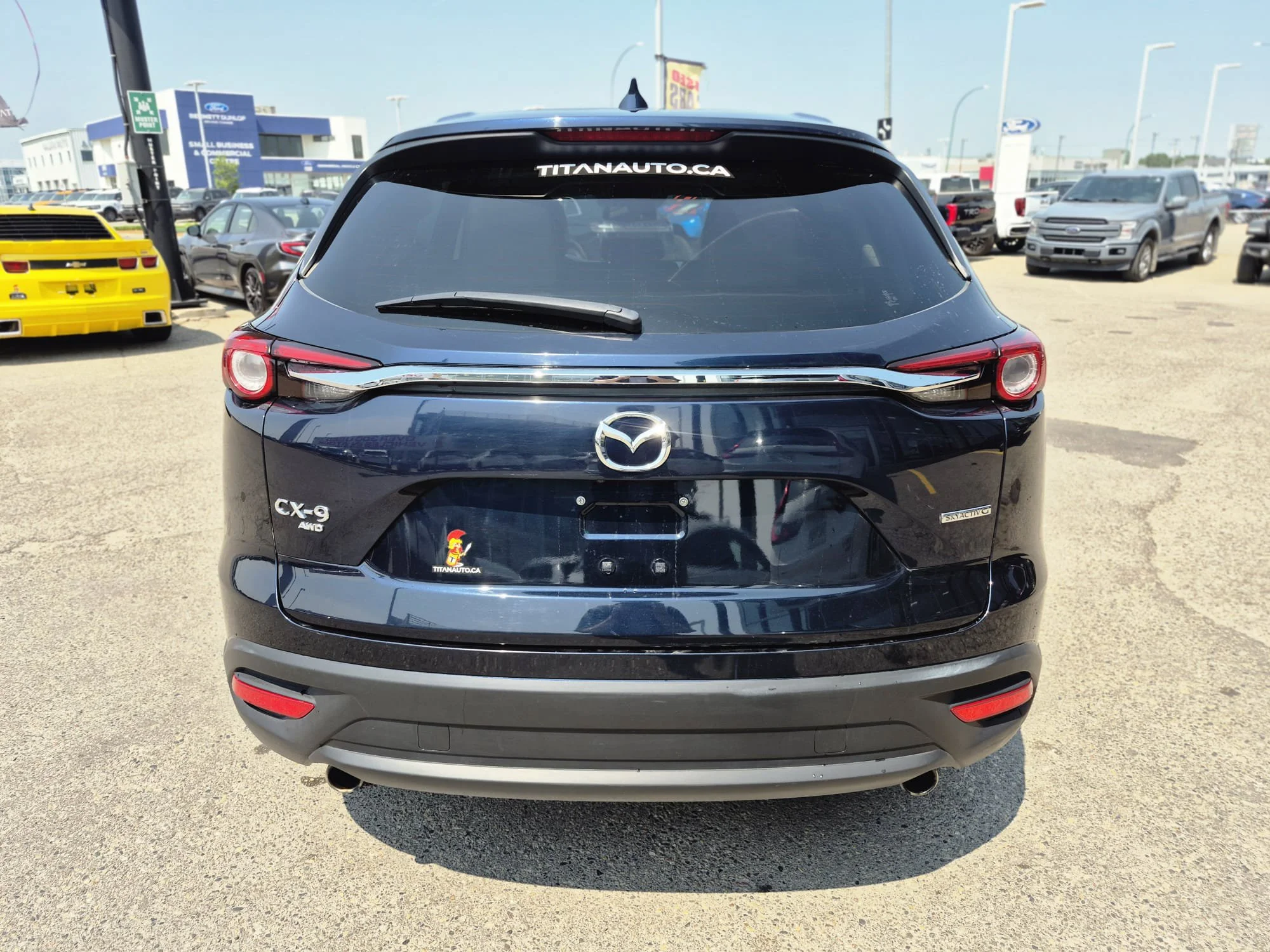 Certified Used 2023 Deep Crystal Blue Mica Mazda GS-L AWD*7 Pass | Adaptive Cruise | Htd Leather | Sunroof | Htd Wheel | Lane Keep Assist | Park Asst image 15