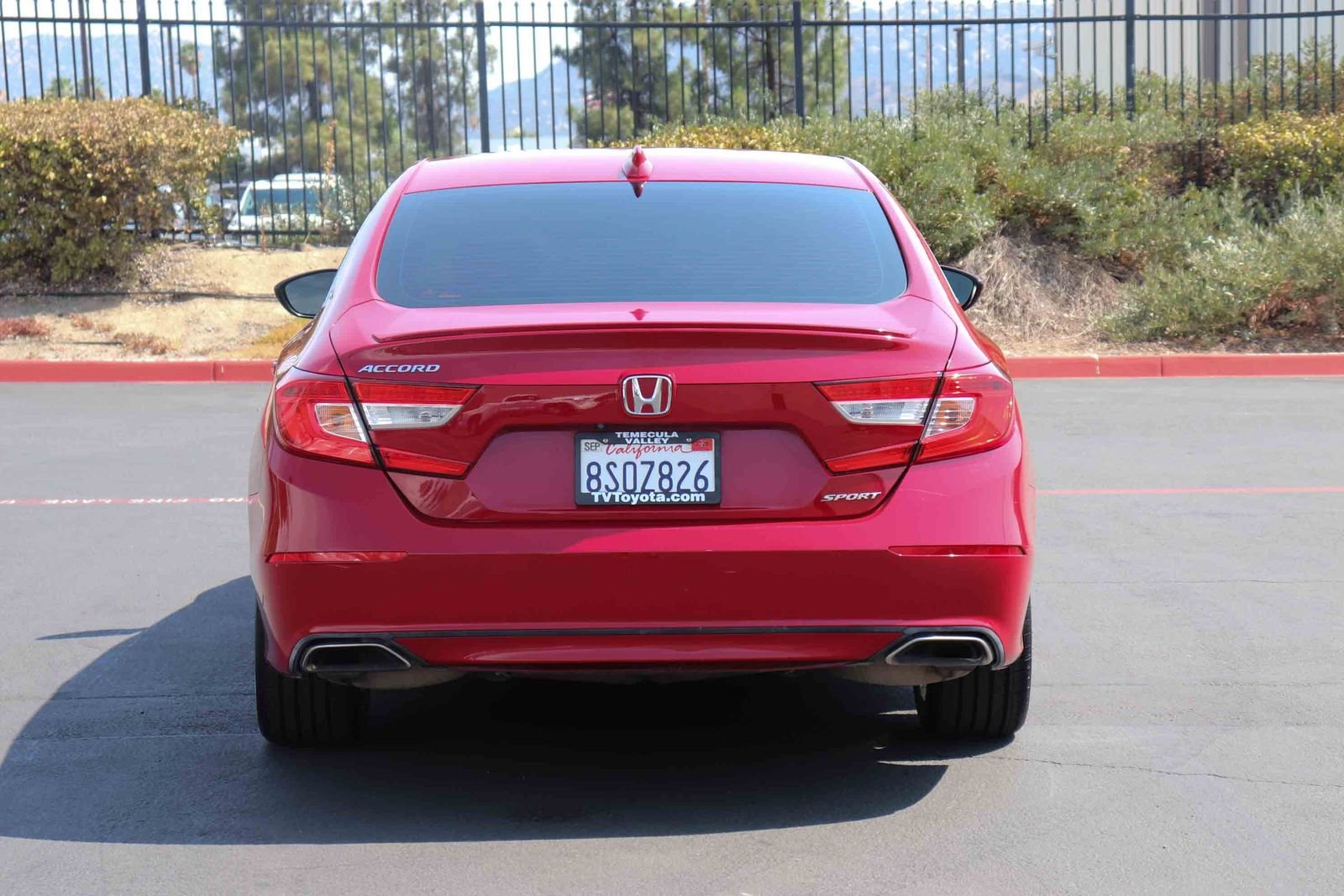 Used 2020 San Marino Red Honda Sport image 6