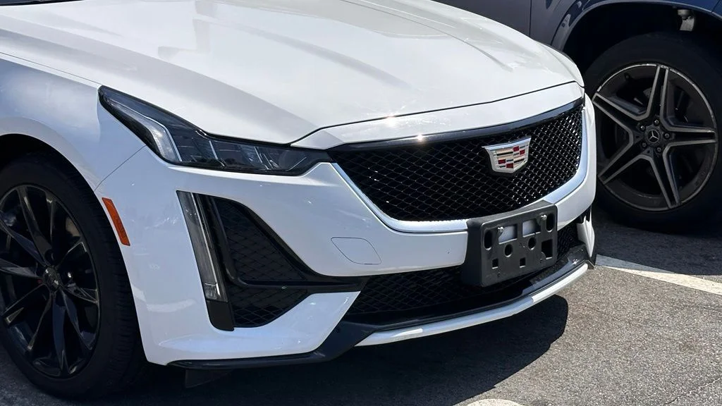 Used 2021 Summit White Cadillac Sport image 2