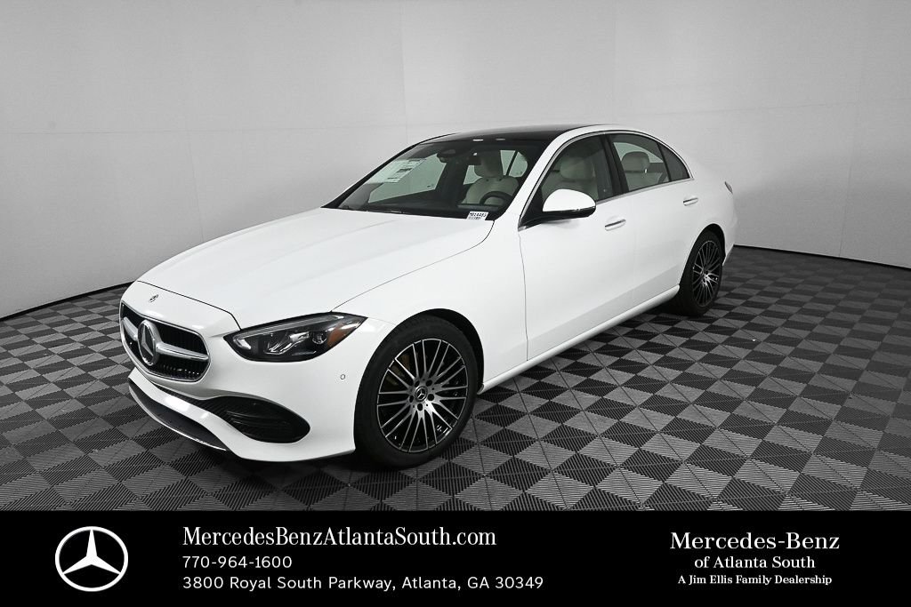 Certified Used 2026 White Mercedes-Benz C 300 image 1
