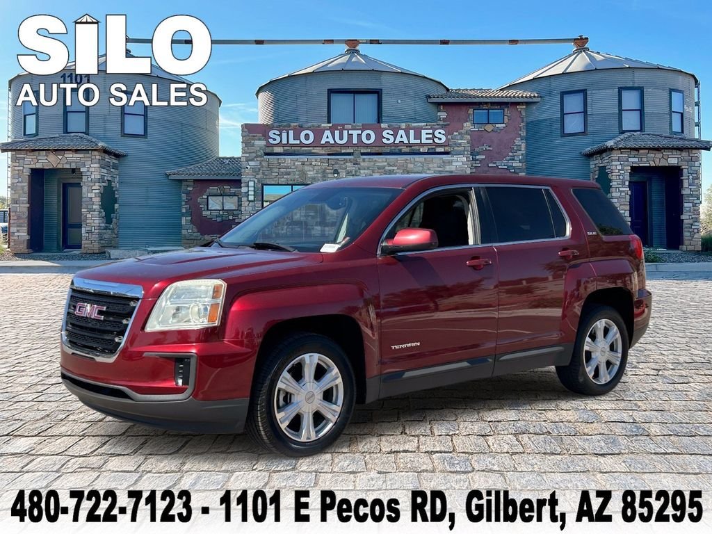 Used 2017 Red GMC SLE-1 image 1