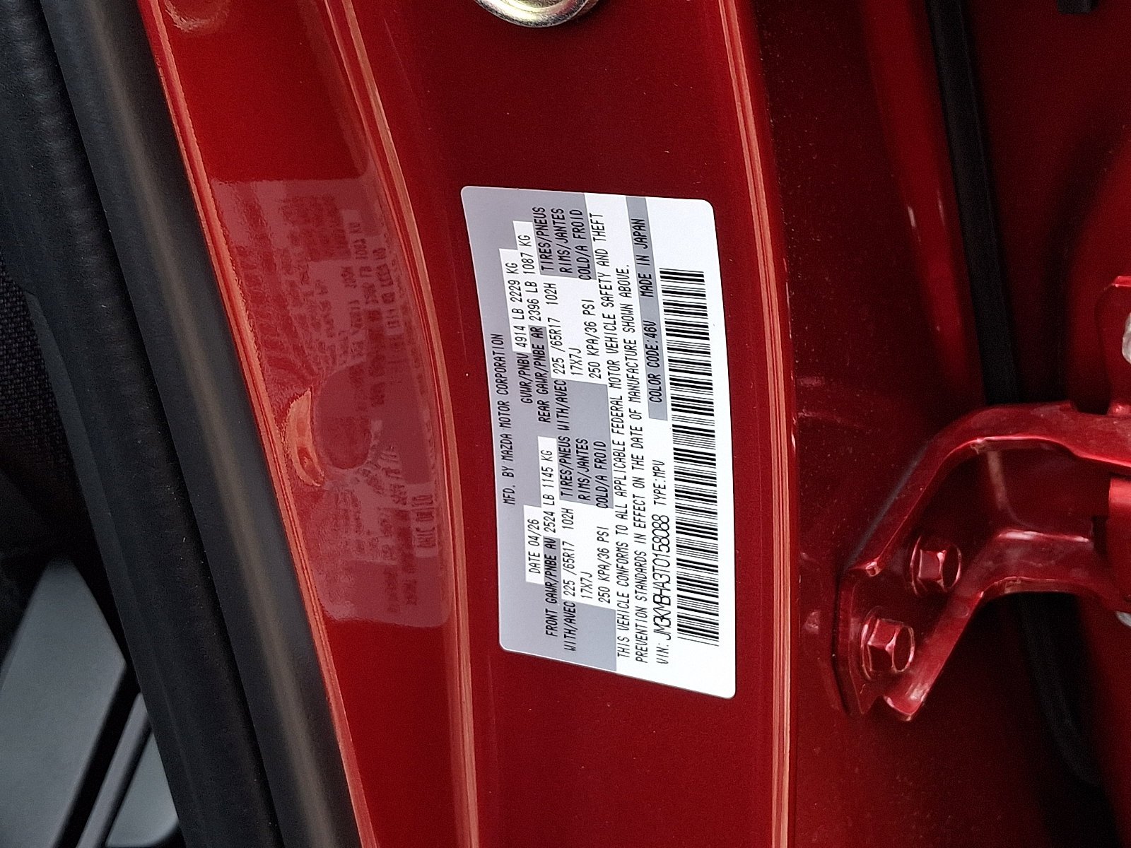 New 2026 Soul Red Crystal Metallic Mazda 2.5 S Select AWD image 11