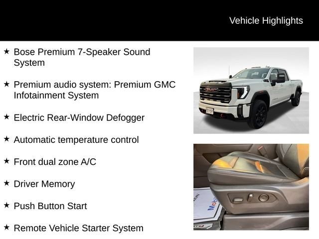 Used 2024 Summit White GMC AT4 image 16