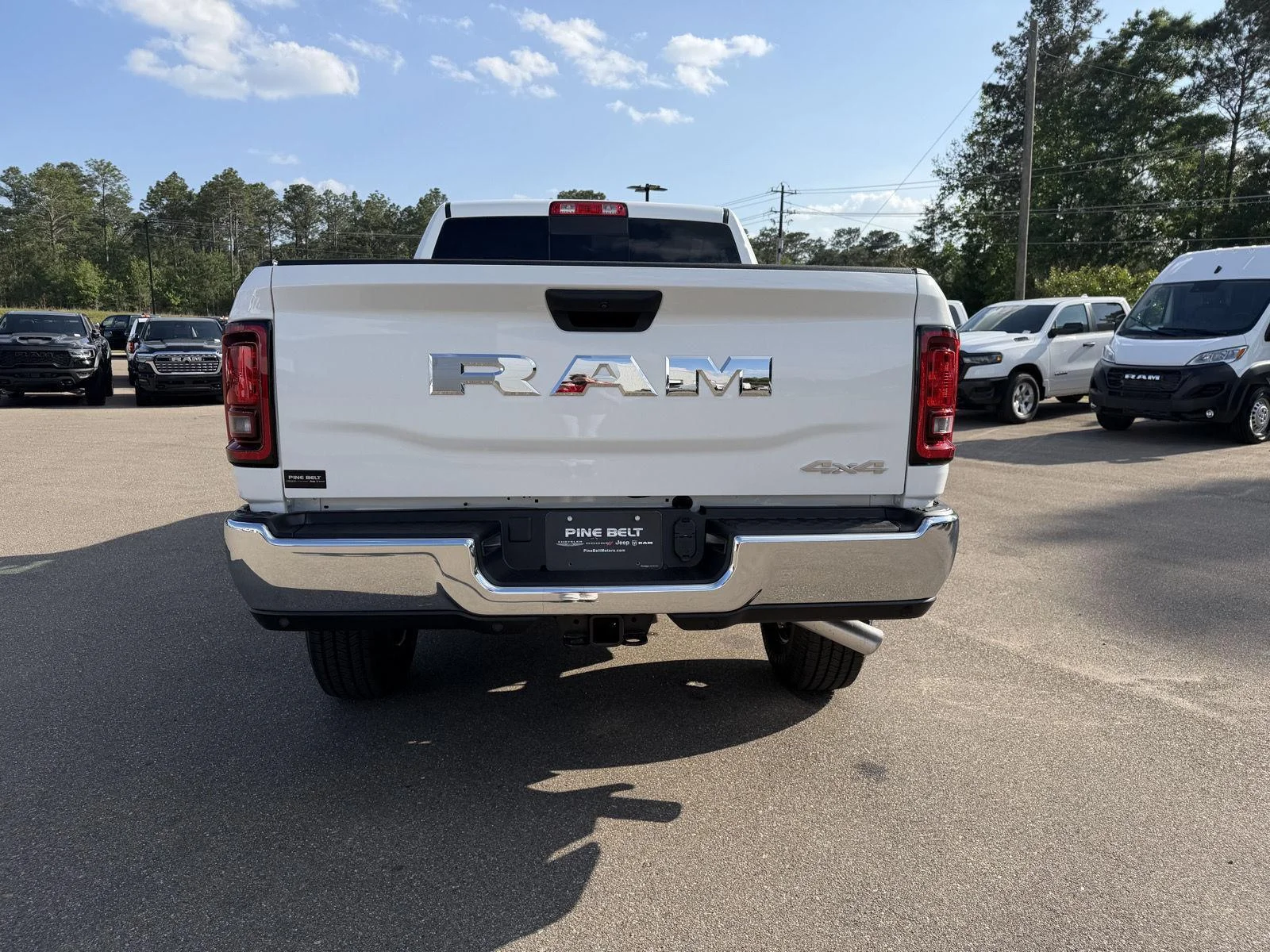 New 2026 Bright White Clear-Coat Exterior Paint RAM Tradesman image 5