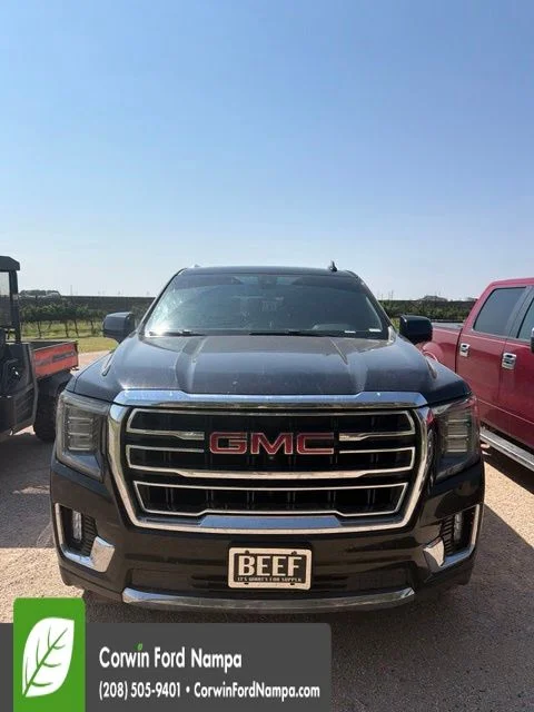 Used 2021 Black GMC SLT image 4