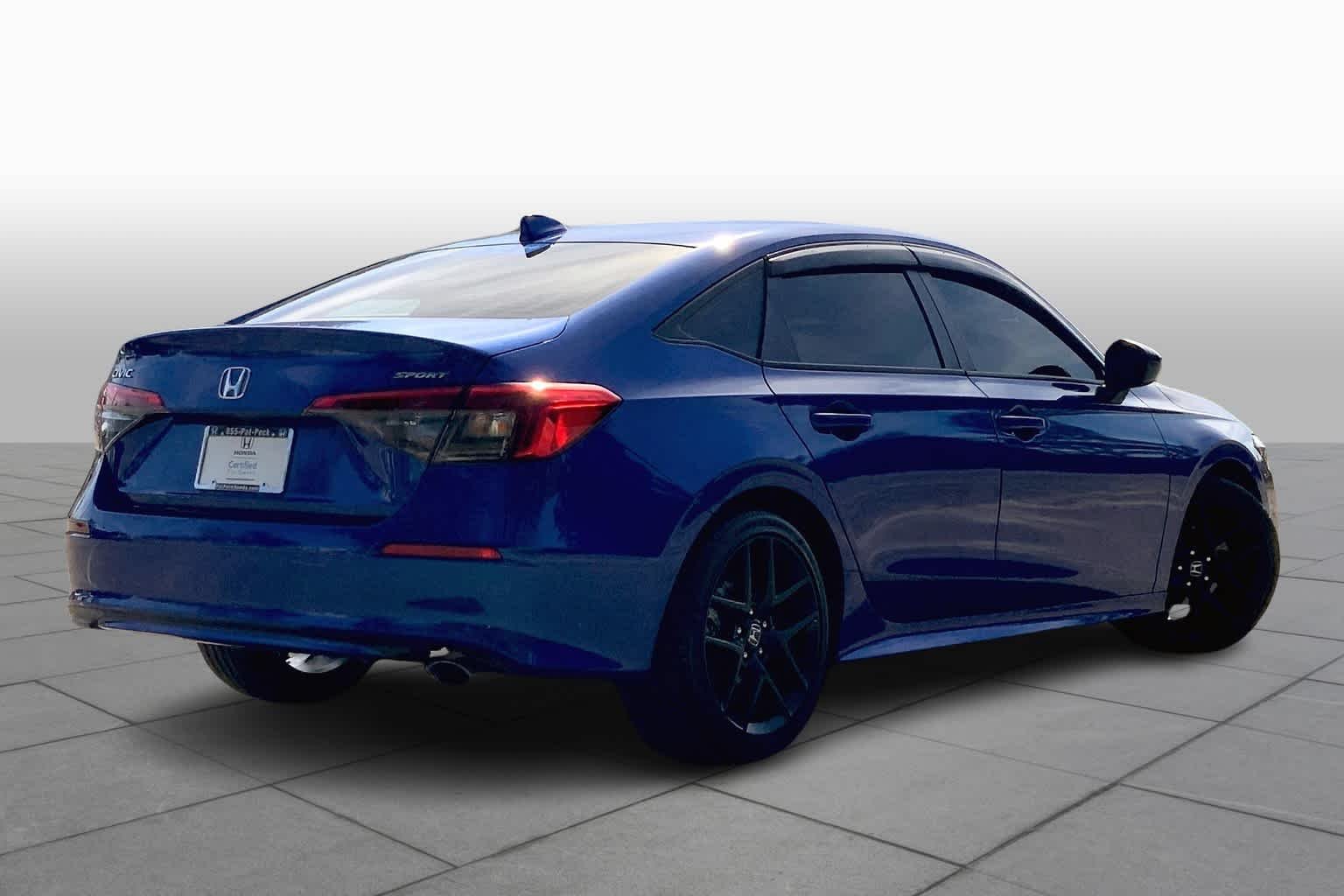 Used 2023 Aegean Blue Metallic Honda Sport image 13