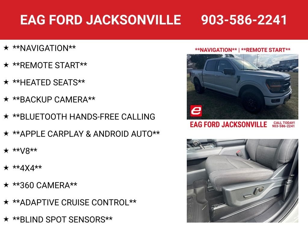 New 2026 White Ford XLT image 4