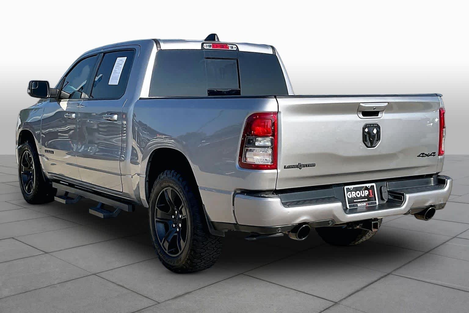 Used 2022 Billet Silver Metallic Clearcoat Ram Lone Star image 12