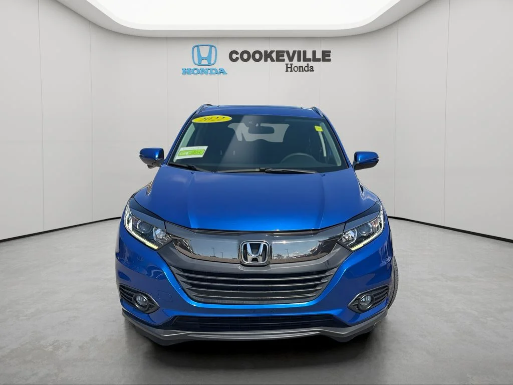 Certified Used 2022 Aegean Blue Metallic Honda EX image 3